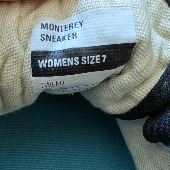 Anthropologie SeaVees Multicolor Tweed Sneakers - Picture 7 of 8